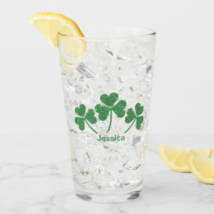 Verre St. Patrick's Day Green Vine Shamrock Irish Party