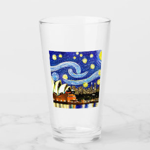 Verre Starry Night Sydney Australie Opéra