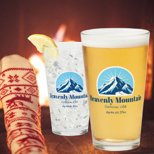 Verre Station de ski HeavenMountain California bière