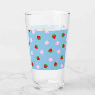 Verre Strawberries & Flowers