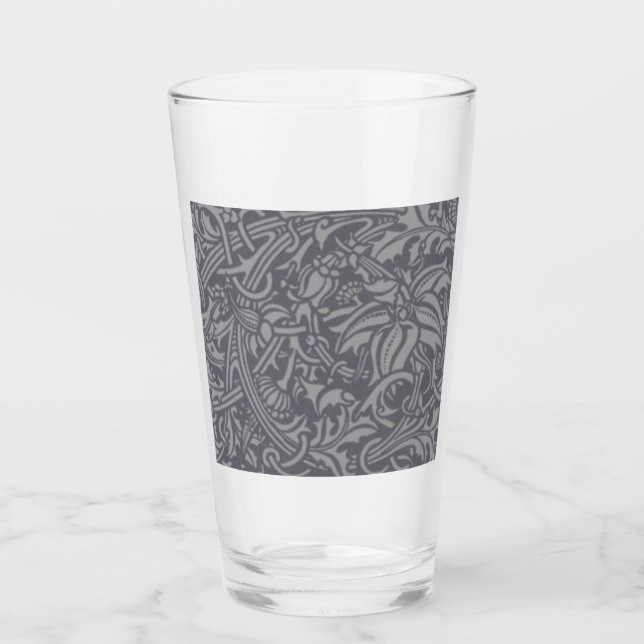 Verre Style Scottish Thistle Knot William Morris (Devant)