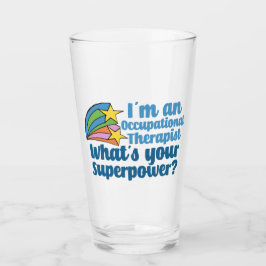 Verre Super ergothérapeute mignonne OT