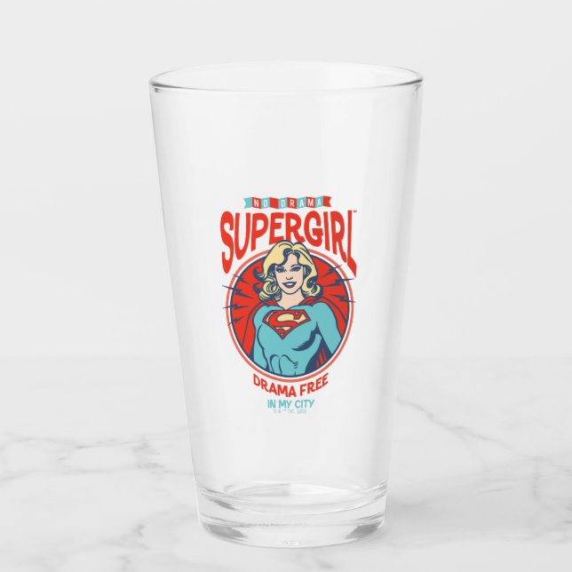 Verre Supergirl Drame Gratuit Dans Ma Ville (Devant)