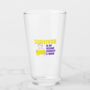 Verre Survivant du cancer masculin
