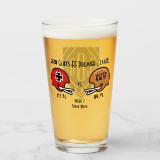 Verre SwagBrag Der Rote / Peaky Pint Glass