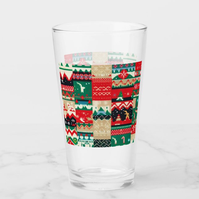 Verre Sweat moche de Noël 8 (Devant)