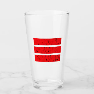 Verre Symbole Cool à 3 Lignes | Uniformité & Harmonie Co