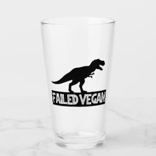 Verre T-Rex Vegan ayant échoué