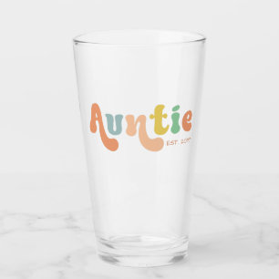 Verre Tante personnalisée super établie Cadeaux pour l