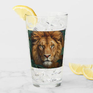 Verre Tasse Majestueuse Lion – Tasse à café sur la faune