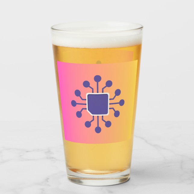 Verre Technologie des lunettes de bière (Devant (rempli))