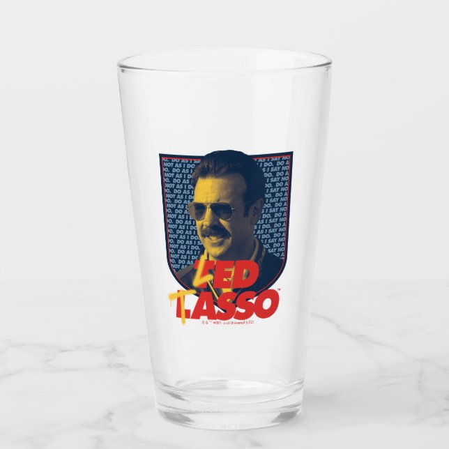Verre Ted Lasso | Insigne Led Tasso (Devant)