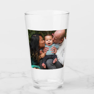 Verre Téléchargement de photo complet personnalisé
