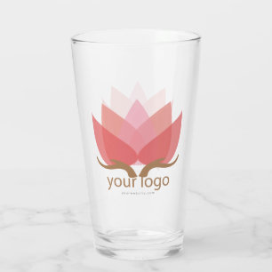 Verre Téléchargement du logo professionnel personnalisé