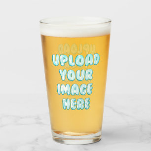 Verre Téléchargez l'image de votre amour Photo logo