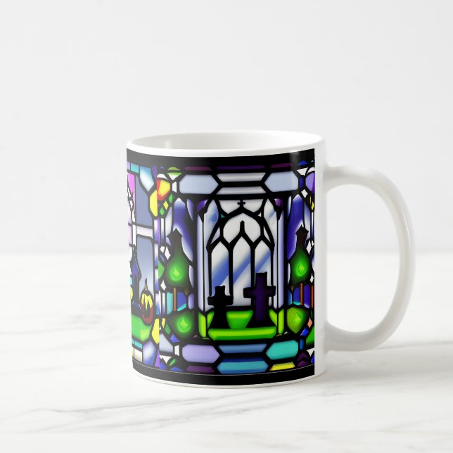 Verre tendu Halloween Graveyard Mug (Droite)