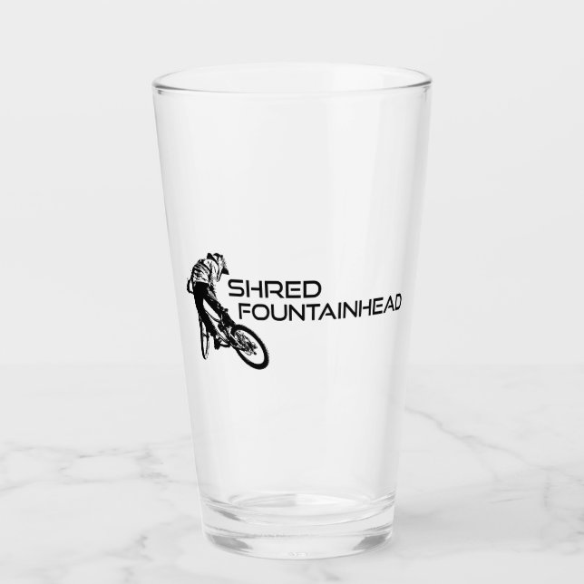 Verre Tête de fontaine Shred VTT Virginia (Devant)