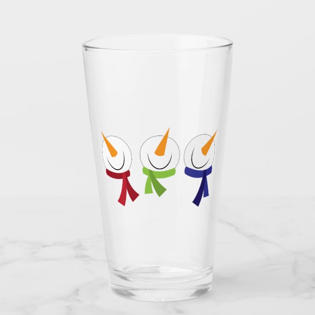 Verre Têtes de neige (Devant)
