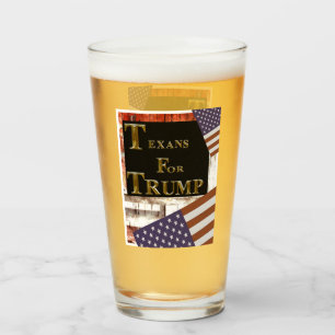 VERRE TEXANS POUR TRUMP