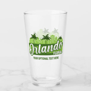 Verre Texte personnalisé Orlando Floride