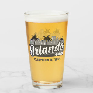 Verre Texte personnalisé Orlando Floride