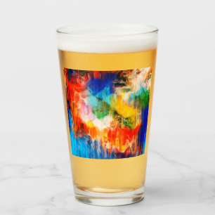 Verre Texture colorée