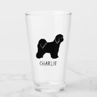 Tibétain Terrier Chien Silhouette Tibbie Personnal