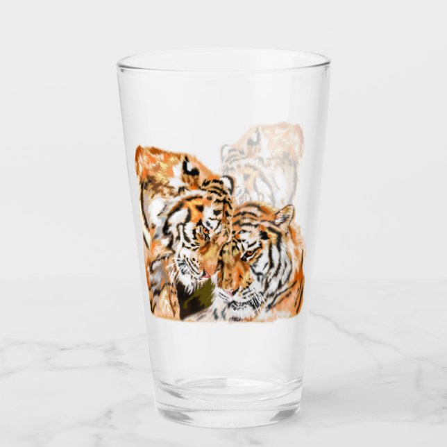 Verre Tigres (Devant)