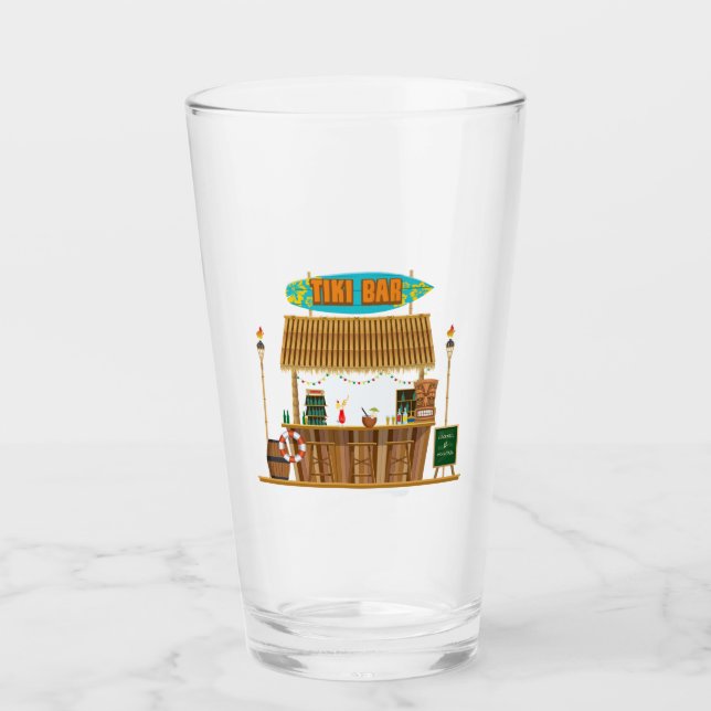 Verre Tiki Bar (Devant)