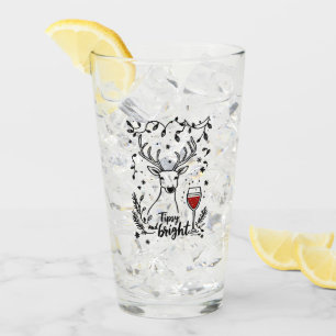Verre Tipsy et Bright Deer