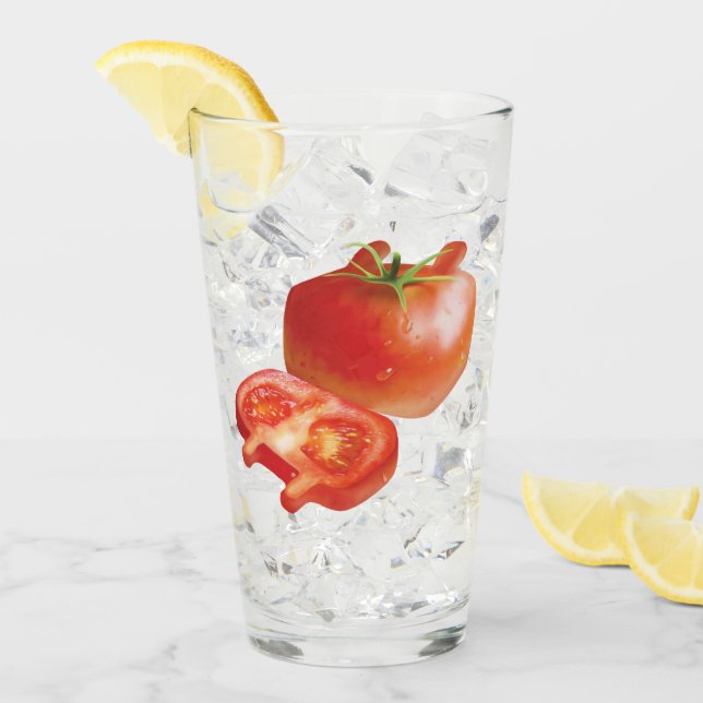 Verre Tomate fraîche (Devant glace)
