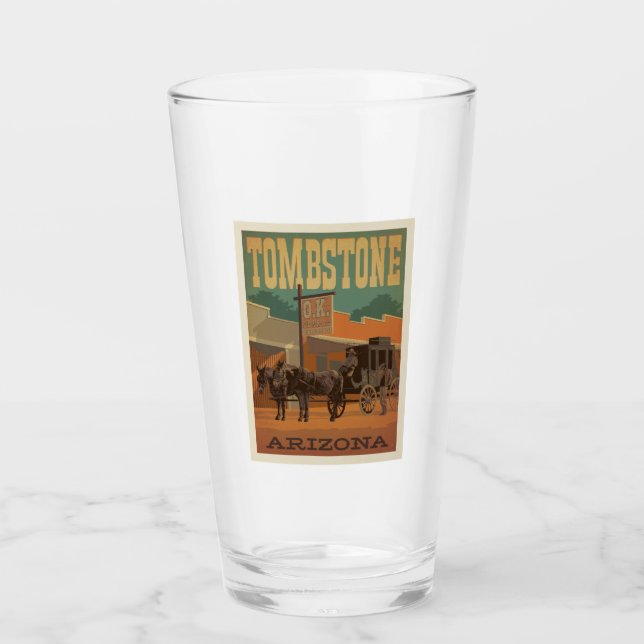 Verre Tombstone, Arizona (Devant)
