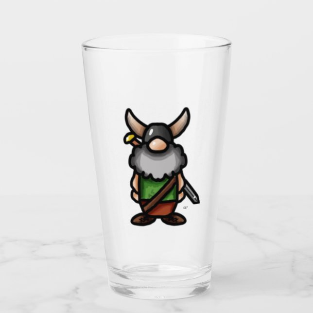 Verre Tomte Viking Olf Glass (Devant)