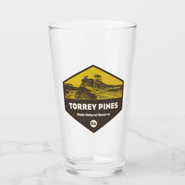 Verre Torrey Pines State Reserve Californie (Devant)