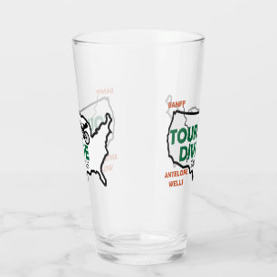 Verre Tour Divide USA logo pinte