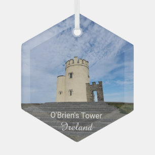Verre Tour d'O'Brien Irlande Souvenir Ornement en Cérami