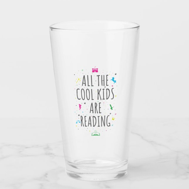Verre Tous Les Enfants Cool Lisent I (Devant)