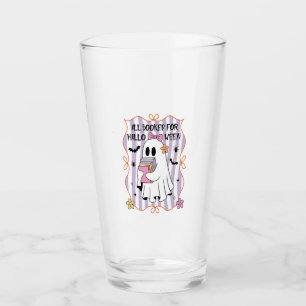 Verre Tous Réservés Pour Halloween Professeur Ghost