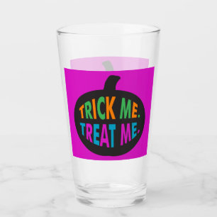 Verre Trick Me Traite, Halloween Multi-Couleur