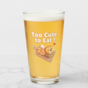 Verre Trop mignon pour manger : l'art du burger Bichon s