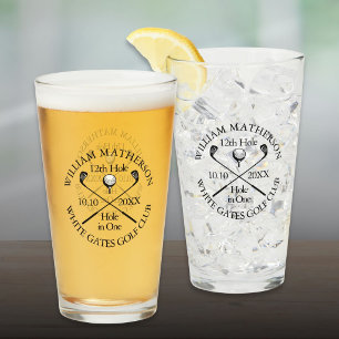 Verre Trou en un de golf personnalisé Moderne Classique