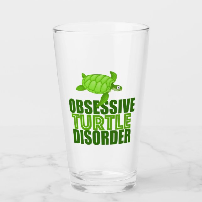 Verre Trouble de tortue obsessionnel (Devant)