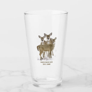 Verre Troupeau de Cerfs de Virginie / Bière de la Tanièr