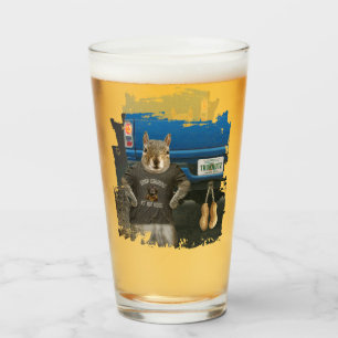 Verre Truk Nutz - drôles de noix de camion écureuil