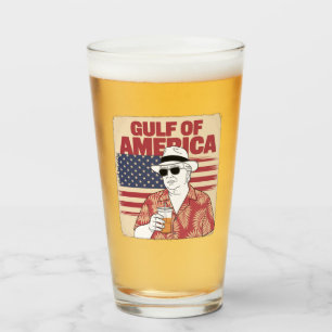 Verre Trump Amérique Golfe Mexique Président Trump