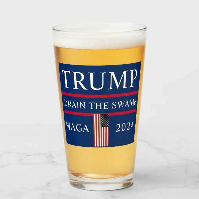 Verre Trump épuise le paratonnerre des marais (Devant (rempli))