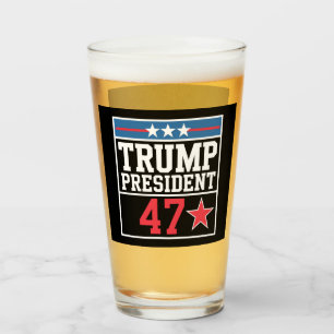 Verre Trump remporte l'élection 2024 Trump a gagné 2024