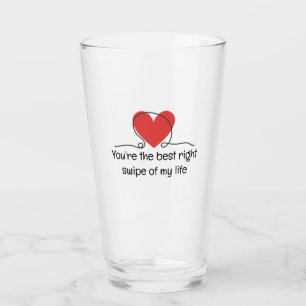 Verre Tu es le meilleur rempart de ma vie Valentine