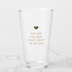 Verre Tu es le meilleur rempart de ma vie Valentine