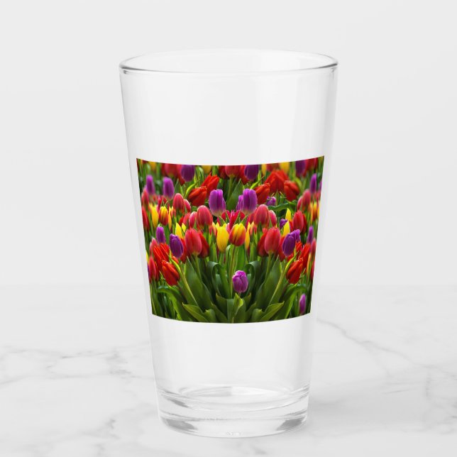 Verre Tulipes lumineuses (Devant)